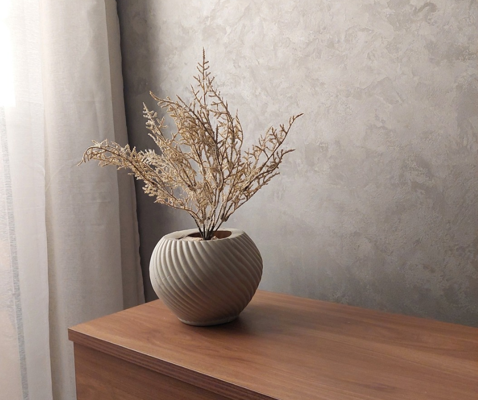 Small beige plant